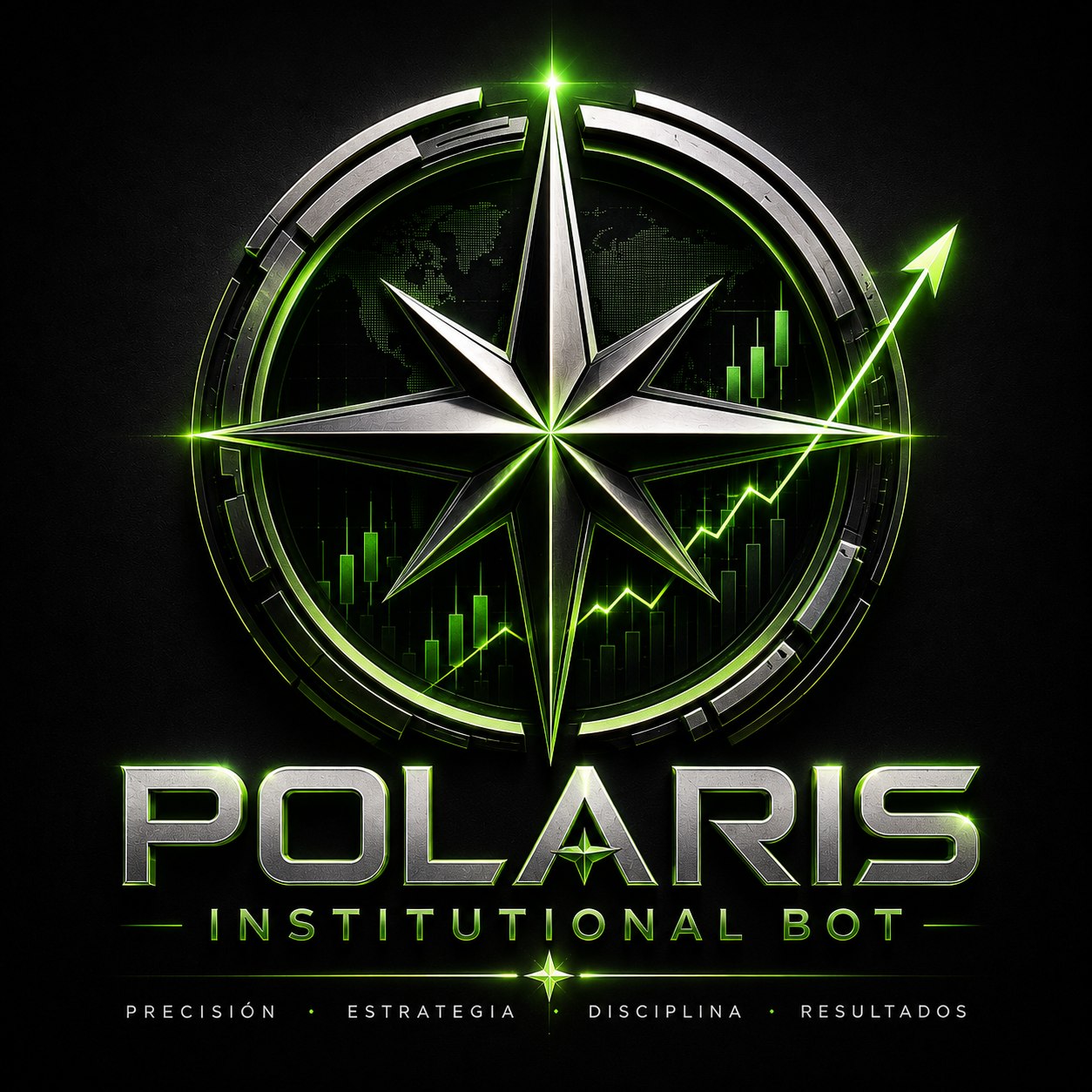 Polaris crypto trading bot logo